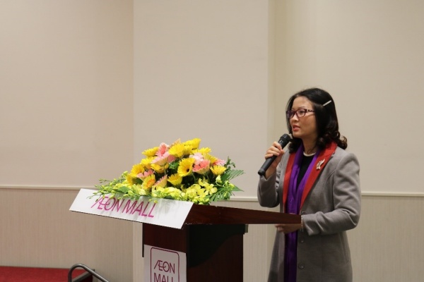 2018 AEON Scholarship Granting Ceremony for Vietnam National University of Agriculture’s students